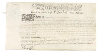 (SIGNERS.) Group of 9 items, each Signed by a signer of the Declaration of Independence.